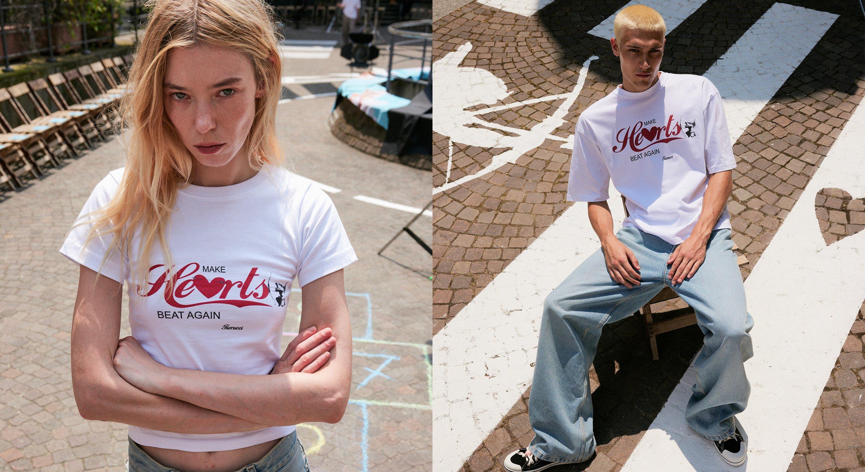 Make Hearts Beat Again SS26 Capsule Collection for Piazza Fiorucci Fashion Show
